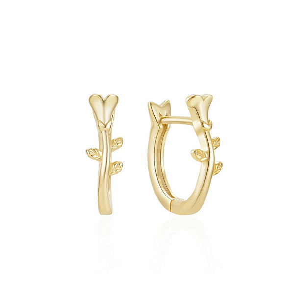 Fawn Branch Hoops Earrings