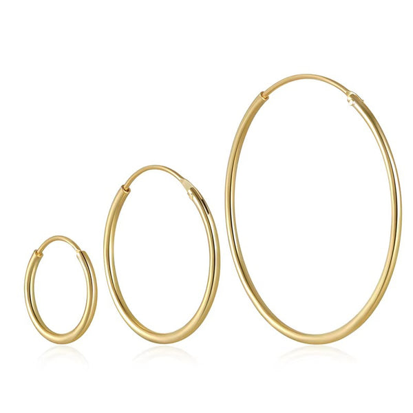 Aria	3Pc Set Hoops Earrings